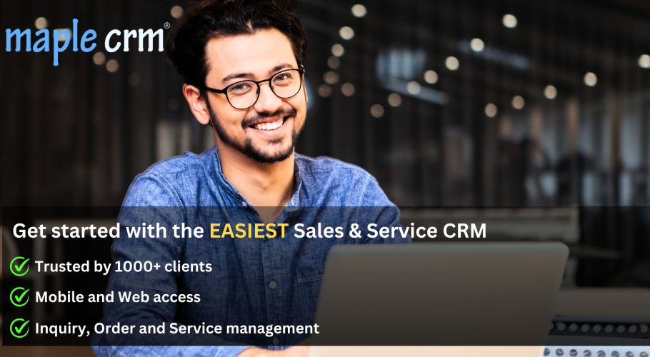 CRM Software for Sales & Field Service Management